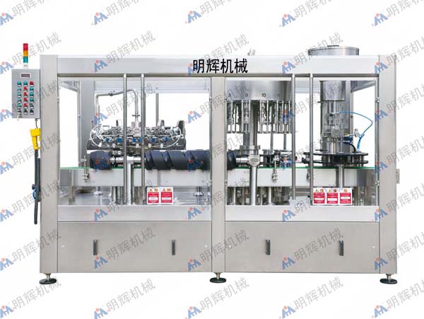 沖瓶、灌裝、打塞聯(lián)體機